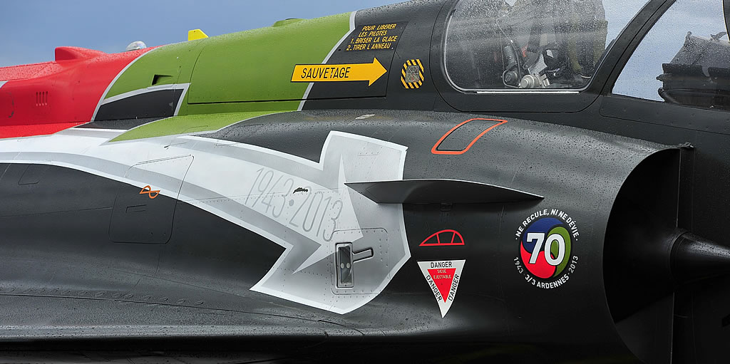 Dassault Mirage 2000D of the Armée de l'Air, special livery - 1943-2013